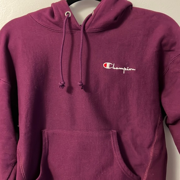 Champion Tops - Champion cropped hoodie, small